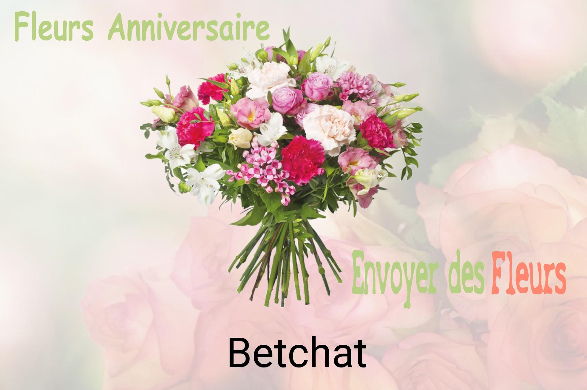 Bouquet de fleurs d’anniversaire livré à Betchat